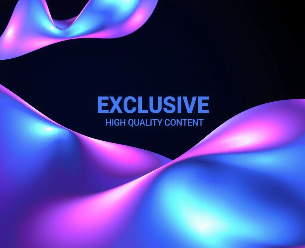 Abstract visual representing exclusive and high-quality digital content