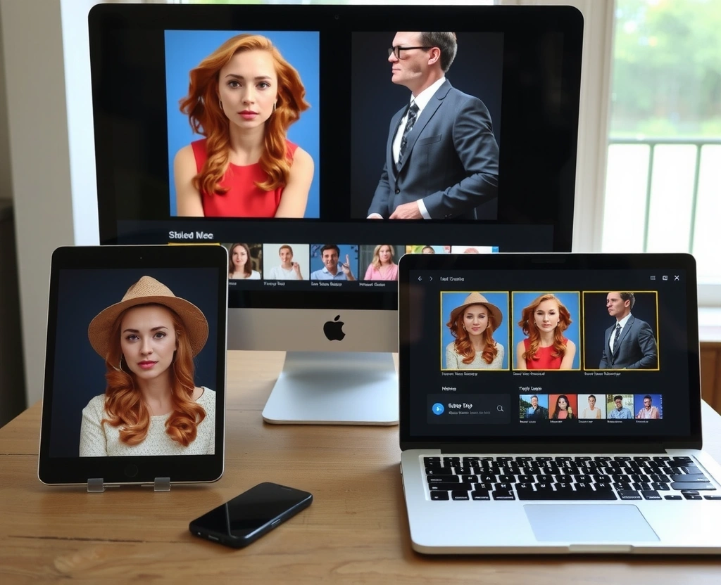 Multi-device compatibility illustration